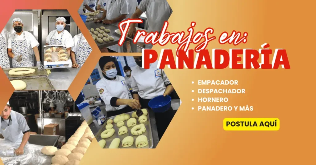 ¡Trabaja en Panadería!